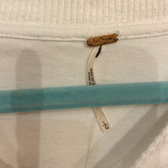 NWOT Free People Table for Two Tee - Picture 4 of 5